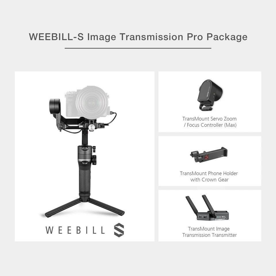 Zhiyun-Tech Weebill-S Image Transmission Pro Package Handheld Gimbal Stabiliser - Image 3 of 4
