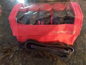 Remington Ceramic Compact Hot Rollers Curlers For Hair Large 5