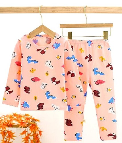 Kids Pajama Set – Long Sleeve Organic Cotton Sleepwear for Boys & Girls (2–5 Y) - Picture 53 of 116