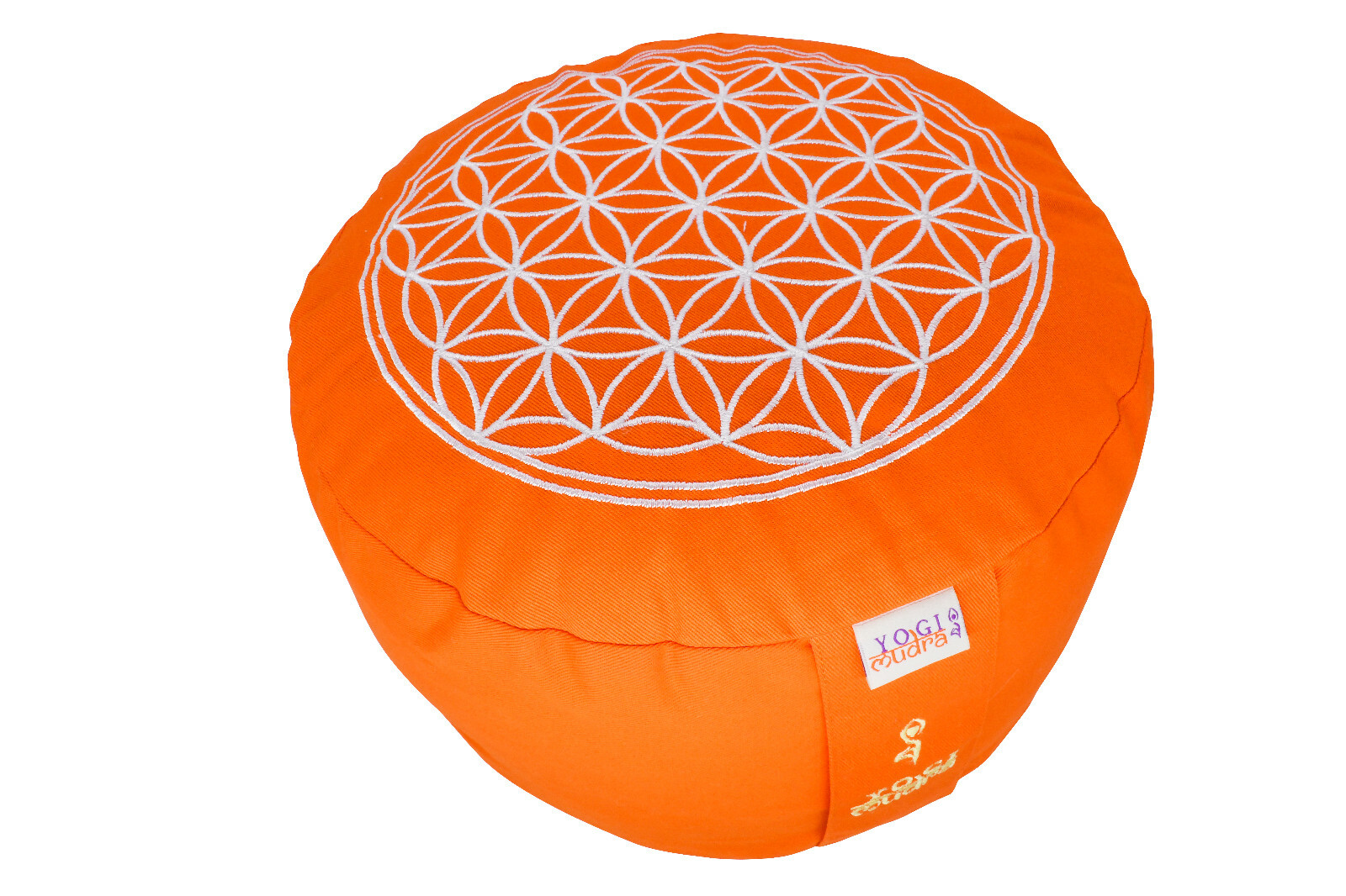 Kissenbezug für Meditationskissen - Blume des Lebens - Ø30cm x 15 cm | 1-tlg