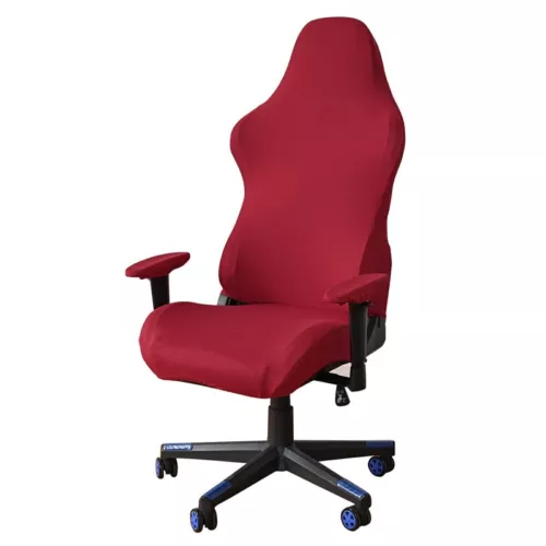 Funda de asiento para sillón de computadora Cubierta de silla para juegos de oficina Sillas de computadora Funda antideslizante - Imagen 43 de 47