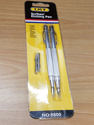 IMT Scriber Etching Pen 8800 Tungsten Carbide Point for Marking 2 Pack