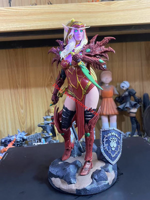 World of Warcraft Valeera 1/10 Statue PVC Figure Model Collectible Painted