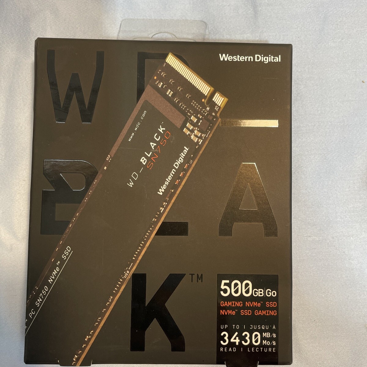 Western Digital WD Black SN750 500 2280