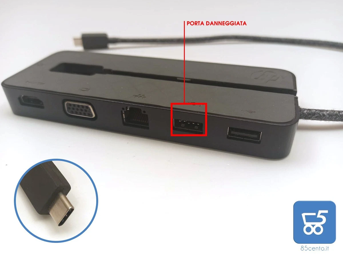 Docking Station HP USB-C Mini Dock (1PM64AA#ABA) Mesajil, 50% OFF