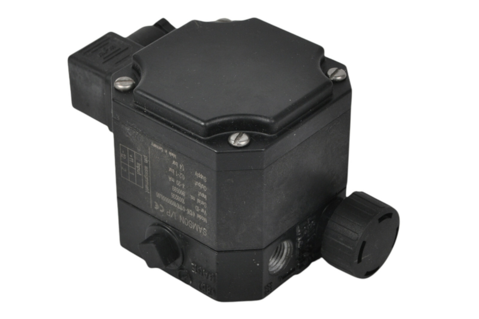 samson-i-p-electropneumatic-converters-6126-4-20ma-0-2-1-bar-6126