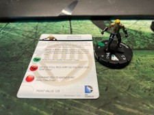 AQUAMAN Black Lantern War of Light DC Heroclix Super Rare Figure w/CARD Pre-Ow