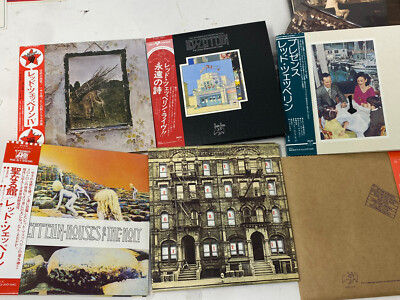 LED ZEPPELIN 12 Disc ANNIVERSARY DEFINITIVE JAPAN BOX SET VG