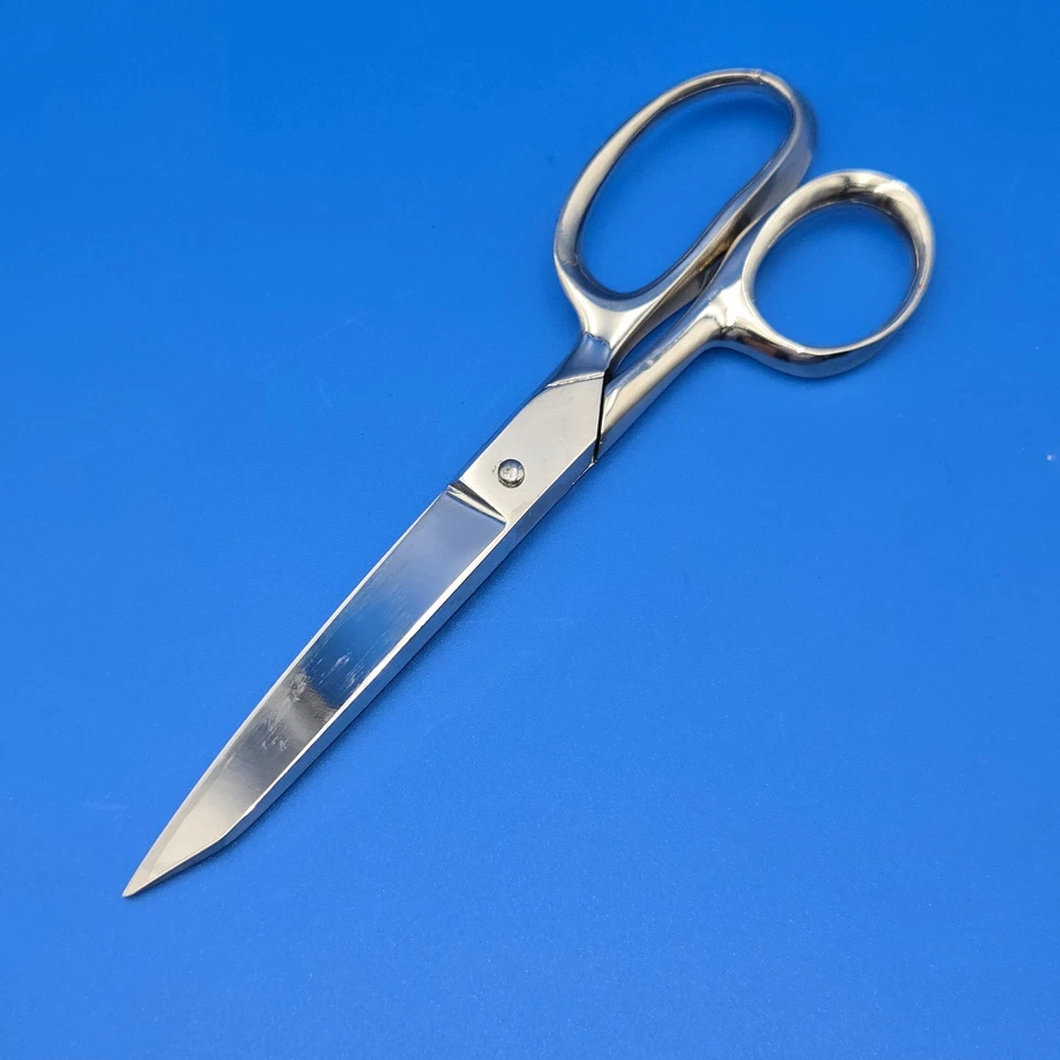 Case XX Scissors & Shears-20-7 Made in USA Chrome-Vintage Sewing-7" NOS - Image 4 of 4
