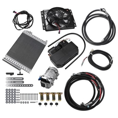 12V Cool&Heat Electric Universal Underdash Air Conditioner DC Auto Car A/C Kits