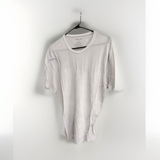 Tommy John Second Skin White Crew Short Sleeve Men's T-Shirt Size L- 3 pack