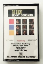 THE GREAT BENNY GOODMAN CASSETTE Orchestra, Sextet, Quartet PCT 08643 