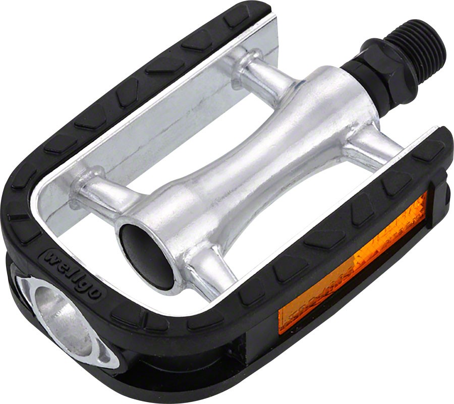 Wellgo LU-C32 Aluminum BMXMTB Platform Pedals with Rubberized Cage - Durable 4090₽