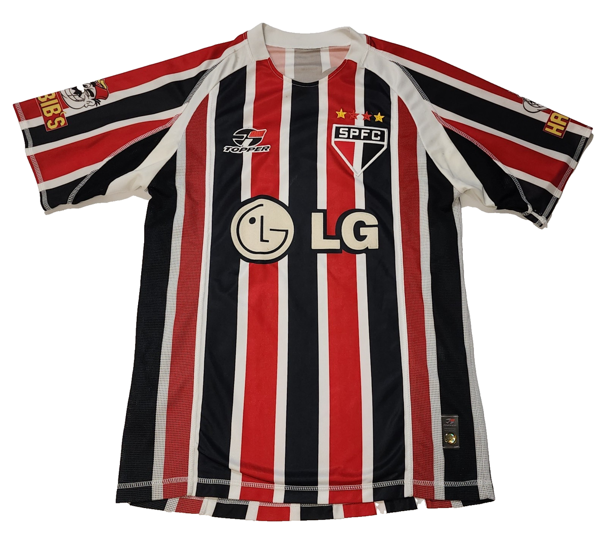 SAO PAULO FC #9 LG 2003 Camisa Away Topper Jersey Shirt BRAZIL
