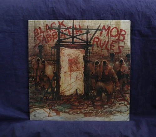 BLACK SABBATH~VERY RARE SEALED LP~MOB RULES~1981 USA 1st PRESS~NO CUTOUTS~DIO