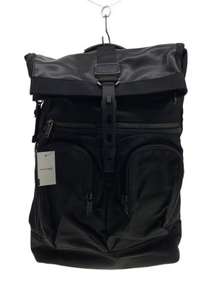 靴/バッグ TUMIAlphaBravoLondonRollBackpack TUMI London Roll Top Backpack Alpha Bravo - Black (Solid Color