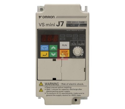 YASKAWA VS MINI J7 FREQUENZUMRICHTER 0.3KVA - CIMR-J7AZB0P1 (USED)