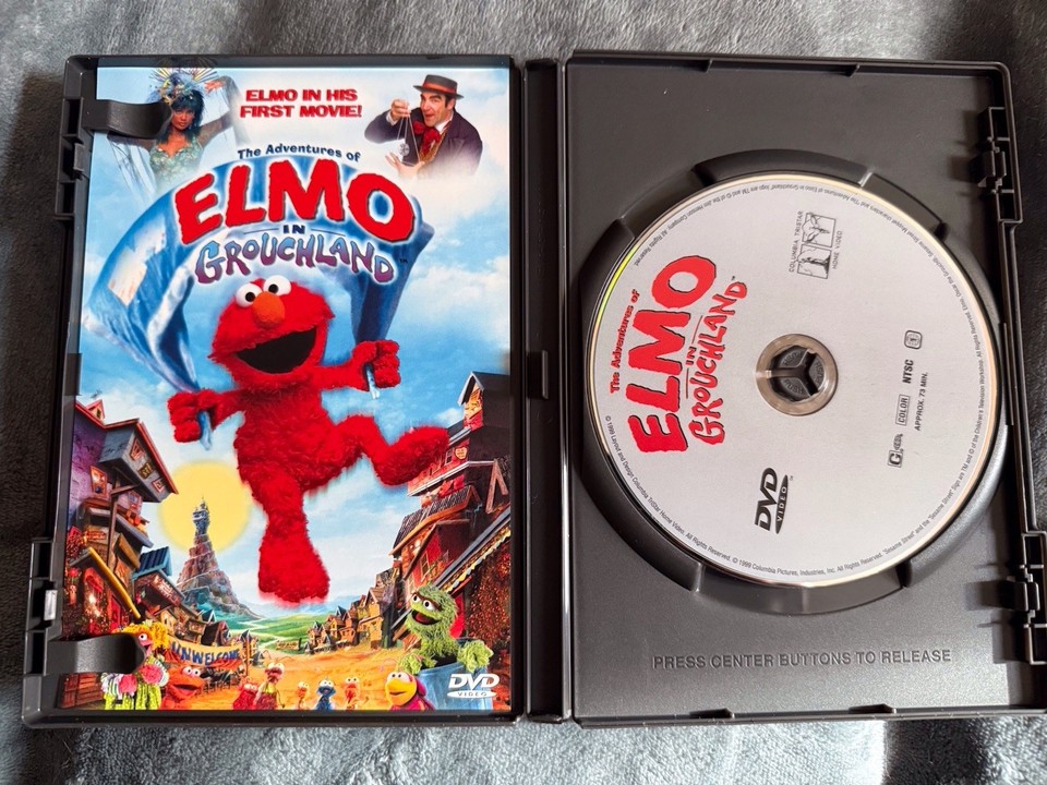 The Adventures of Elmo in Grouchland (DVD, 1999) | eBay