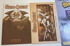 Hero Quest Replacement Instruction Booklet & Quest Book Only Board Game Vintage