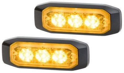 HELLA Stroboskop-Typ Rundumleuchte Blinklicht Warnleuchte LED 24V 12V (2XD 014 563-201)