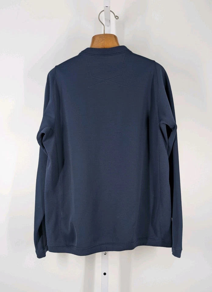 KU Kansas University Jayhawks Nike TEAM Y2K Warm Up Jersey Therma Nikefit - Image 3 of 3