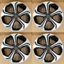 For Honda Civic Oem Design Wheel 18 2014 2015 Machined Black Set Of 4 Rim 64064