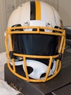 ROD WOODSON SIGNED PITTSBURGH STEELERS AUTHENTIC FS HELMET THROWBACK CREAM VISOR — photo 7