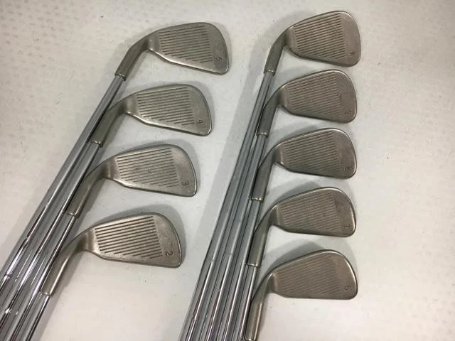 Ping EYE2 Stainless Iron Set 2-9,P RH Original Steel UNI Flex Orange Dot - Image 4 of 4