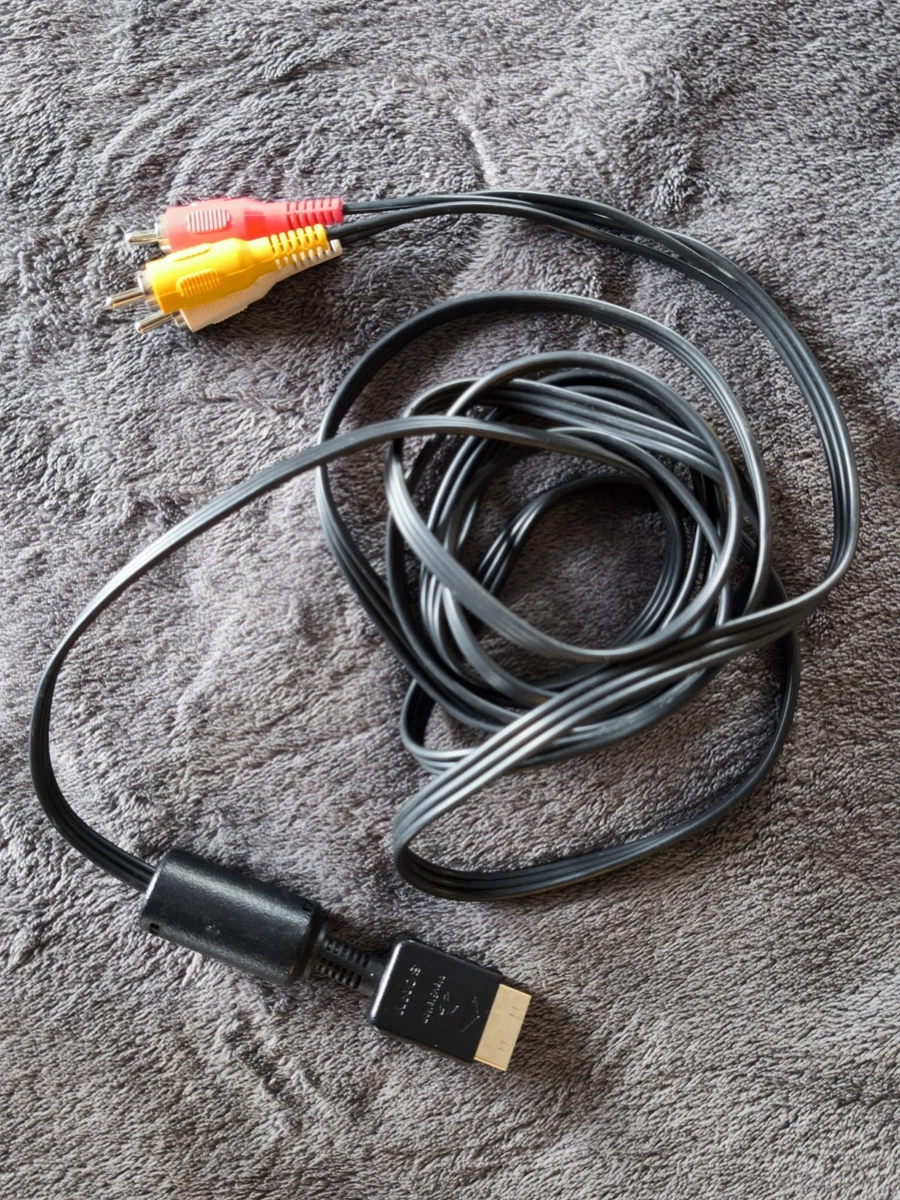 Cable de video oficial para Sony PlayStation 1 y 2 - PS1 / PS2