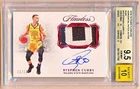 2018-19 Flawless Stephen Curry Horizontal Ruby Patch Auto #HP-SCY /13 BGS 9.5/10