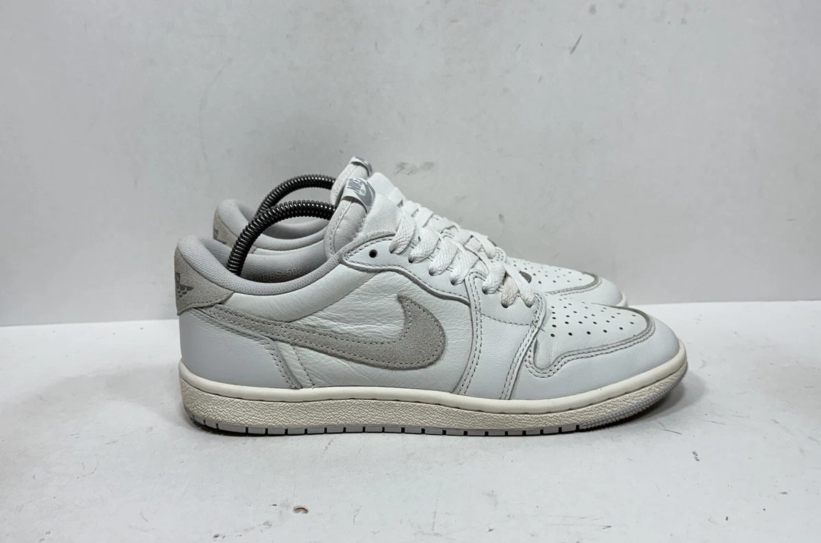 Las mejores ofertas en Jordan 1 Retro OG Low White Neutral Grey | eBay