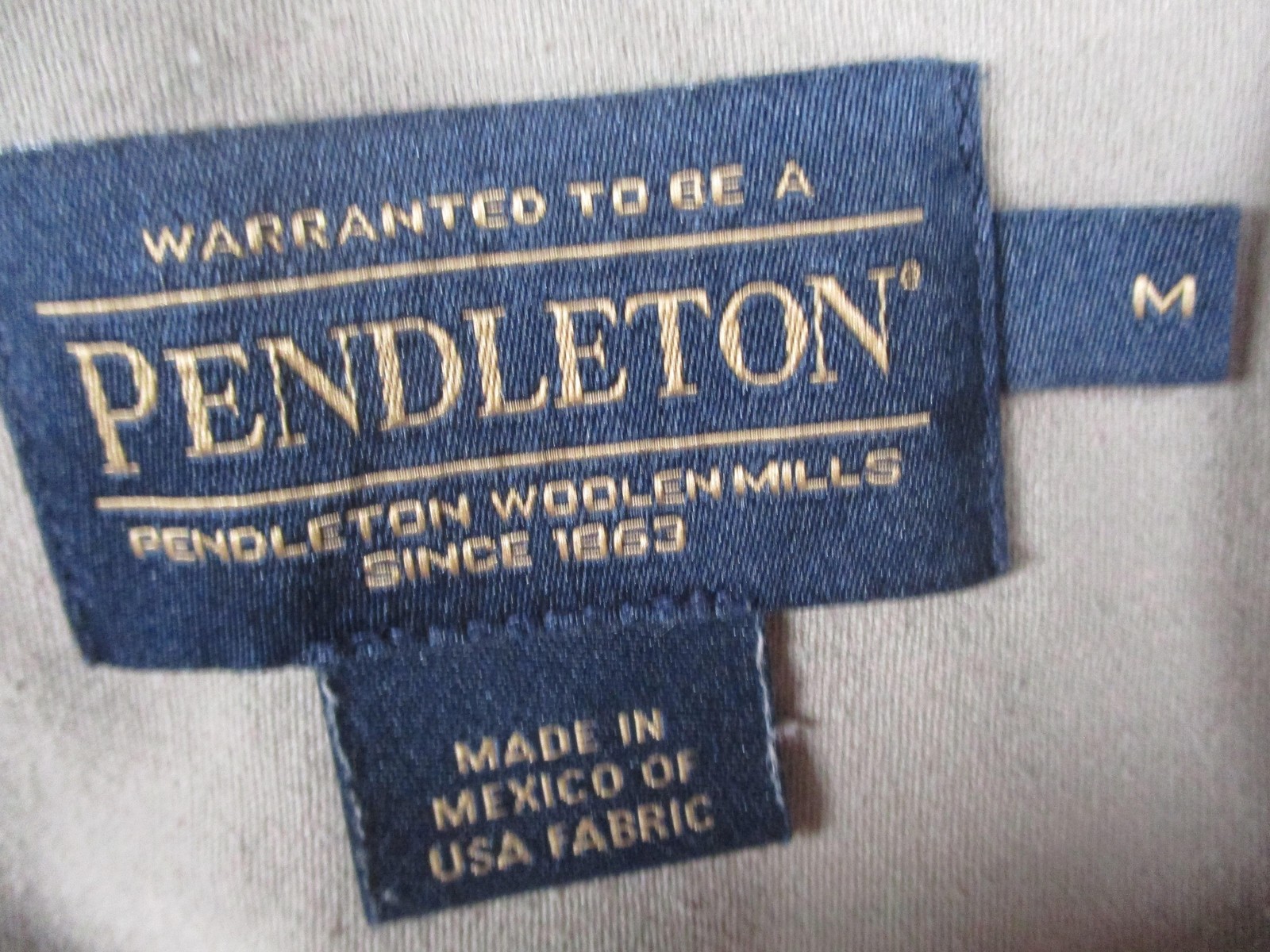 Pendleton Trail Shirt Mens Medium Multicolor Stri… - image 2