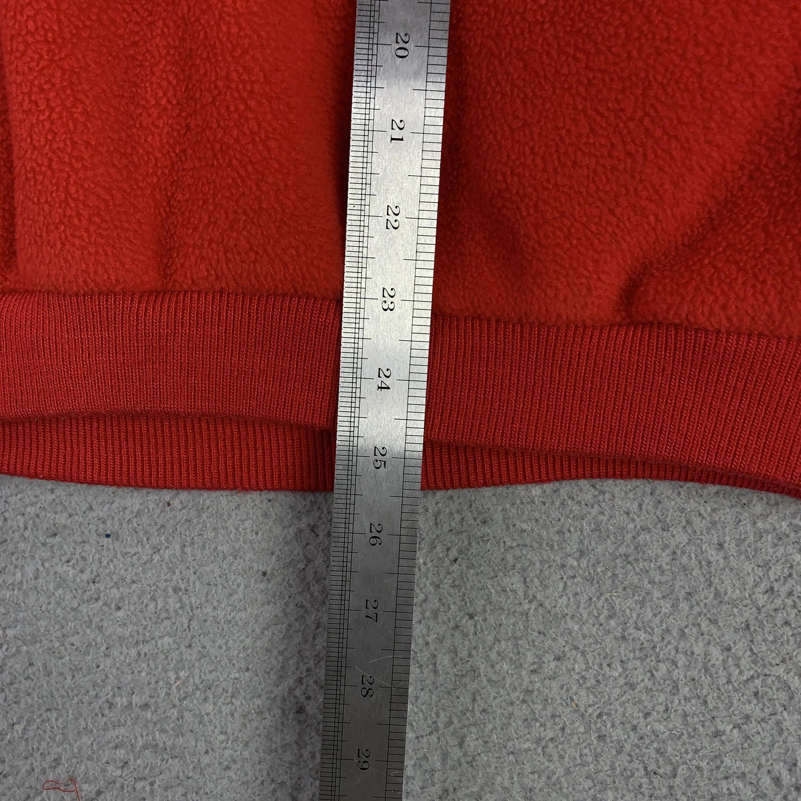 Vintage Patagonia Fleece Jacket Mens Small Red Zip Pullover Synchilla USA 90s thumbnail 14