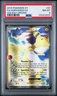 2015 POKEMON XY ANCIENT ORIGINS #87 FULL ART/AMPHAROS EX PSA 8