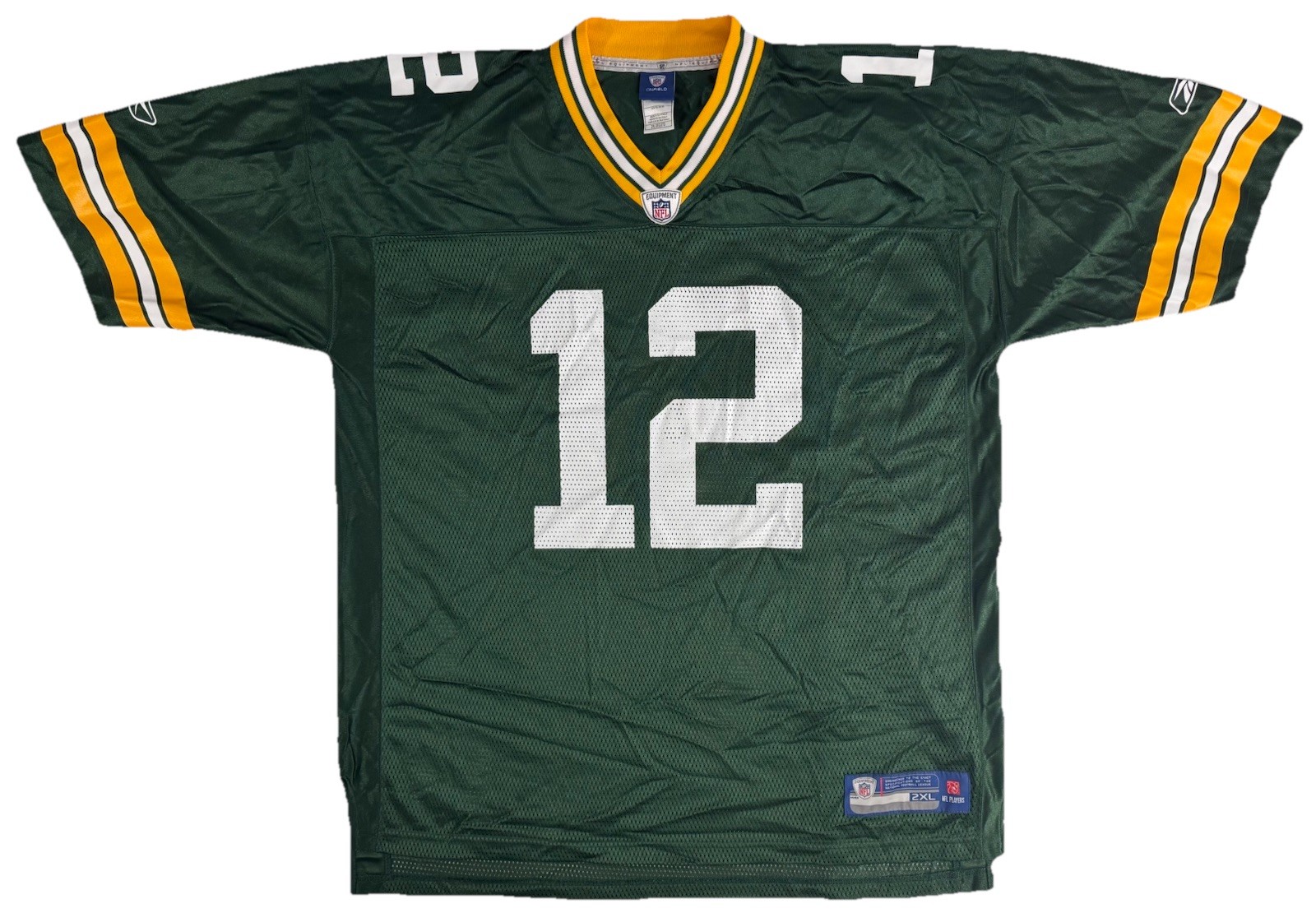 Green Bay Packers Aaron Rodgers #12 Reebok Jersey Men’s Medium Authentic NFL