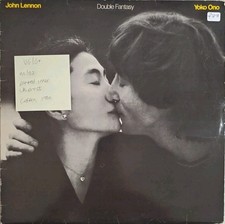 John Lennon Yoko Ono Double Fantasy Vinyl Record LP VG/G+ K99132 1980