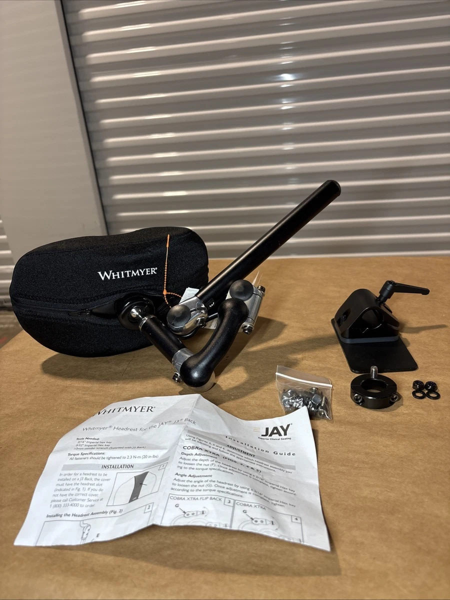 WHITMYER Headrest, 10” Pad ,Linx2 Model 26098 J3HEDL210 photo 2