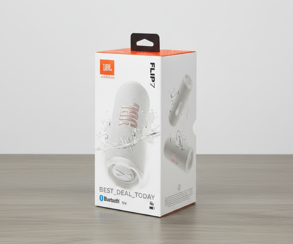 Genuine JBL Flip 7 Portable Wireless Waterproof Bluetooth Speaker