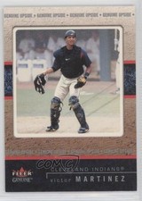 2003 Fleer Genuine Genuine Upside 752/799 Victor Martinez #109 gb9