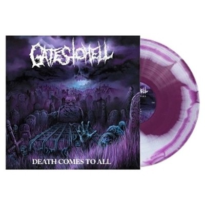 Gates To Hell - Death Comes To All Purple & White Swirl  (2025 - EU - Original)