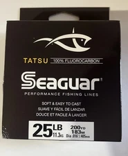 Seaguar Tatsu Fluorocarbon Line 25lb - 200yd Spool