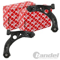 2X febi Querlenker Satz Unten Vorne Passend FÜR Daihatsu Cuore Trevis