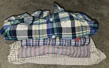Boys Mixed Lot Of 5 Dress Shirts Size 4, 4-5, 5, 5-6 Gymboree Gap Kids Chaps (A)