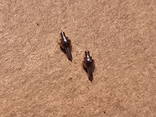 Lot Of 2 NOS Columbus 18s 12/3 Balance Staffs Parts Repairs Spares 