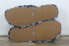 Nine West Womens Cozy 2 Gray Leopard Print Faux Fur Flat Sandal Sz 10M {FA-553] — photo 5