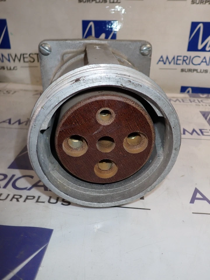 Conector Russellstoll Heavy Duty 200 amp 480 voltios CAT 8474 Foto 4 de 4