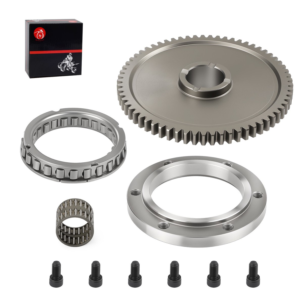 Starter Clutch One-Way Bearing & Idler Gear Kit – Yamaha Wolverine 350 / Raptor 350
