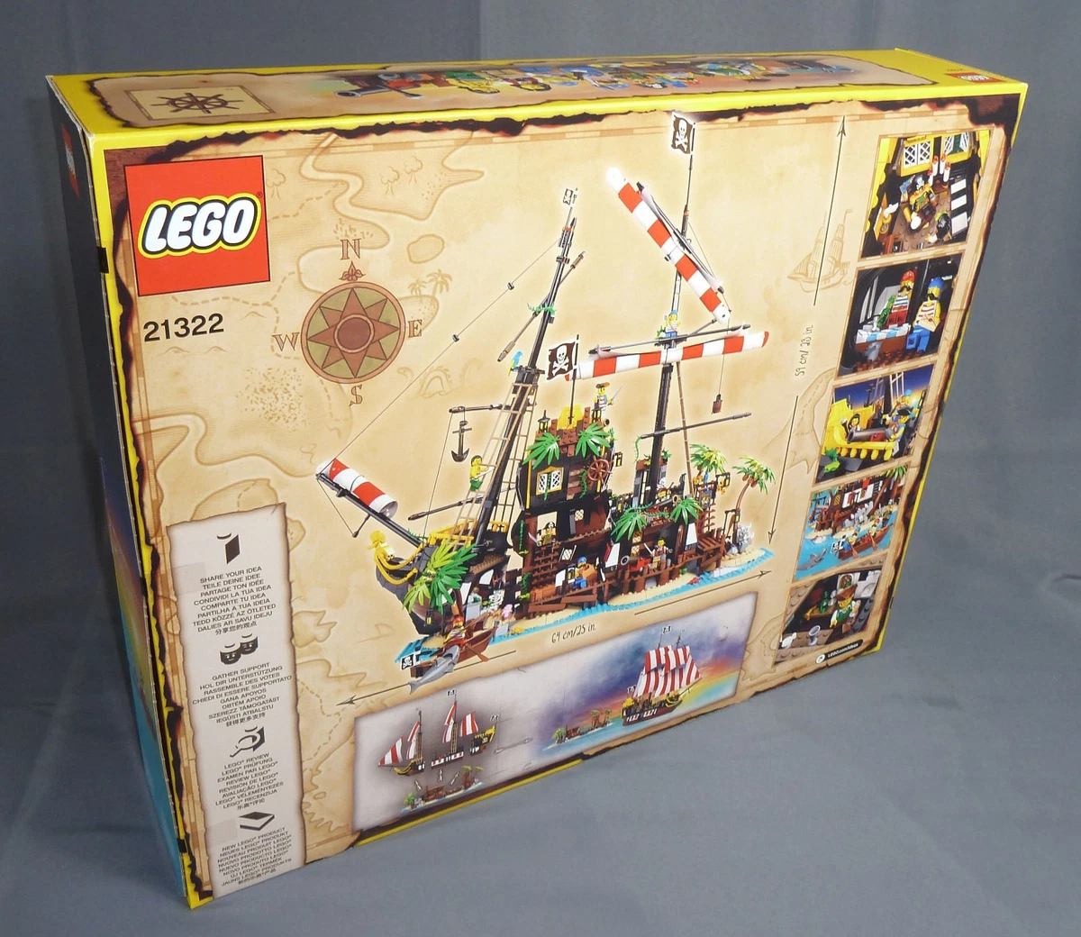 LEGO® Ideas 21322 Piraten der Barracuda-Bucht NEU / NEW / MISB
