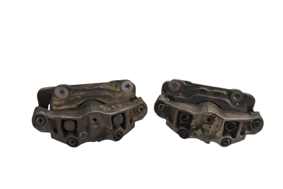 10-15 Jaguar XJ XJL X351 Rear Left & Right Brake Caliper Set 9W832M088AB OEM - Image 4 of 4