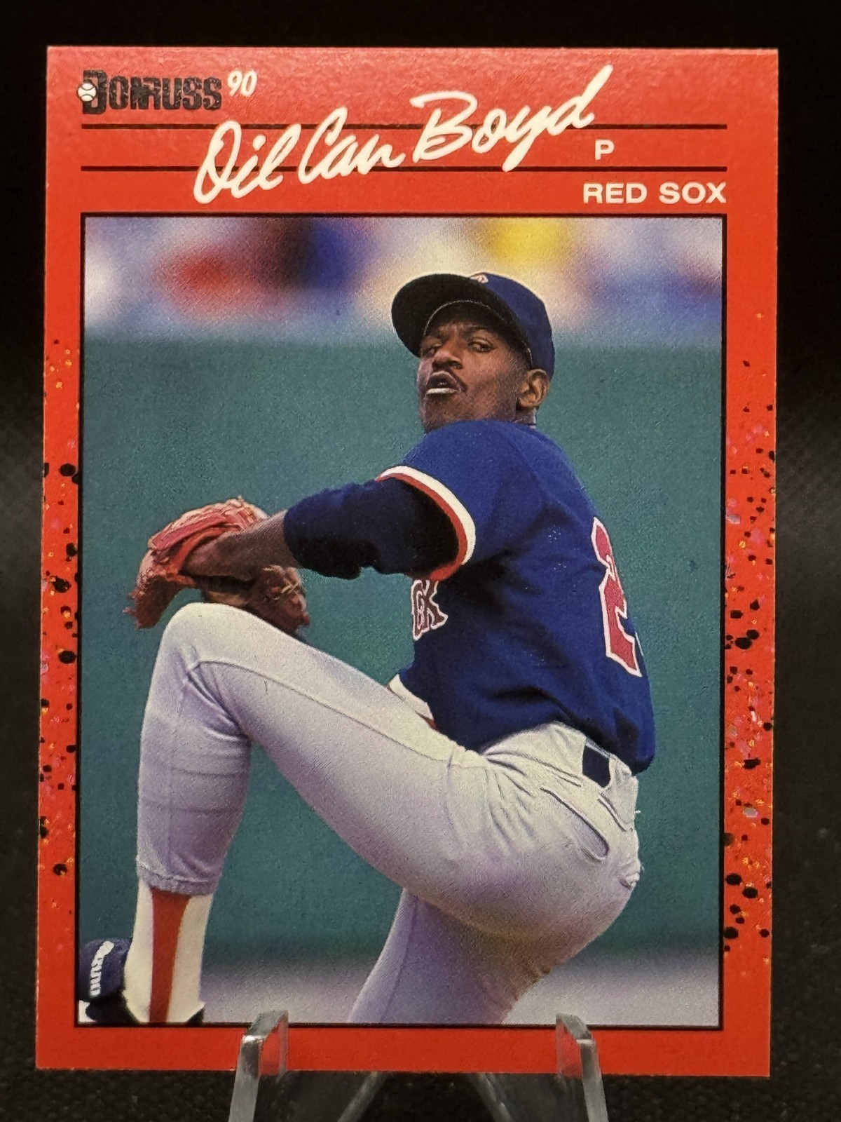 Oil Can Boyd #633 Baseball Cards 1990 Donruss trading card — raw and PSA graded price guide